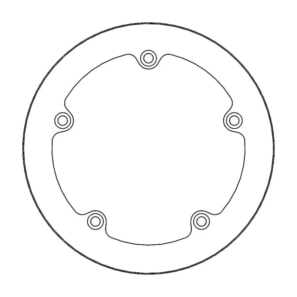 MOTO-MASTER - BRAKE DISC HALO MUD REAR BMW - 17104694