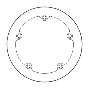 MOTO-MASTER - BRAKE DISC HALO MUD REAR BMW - 17104694