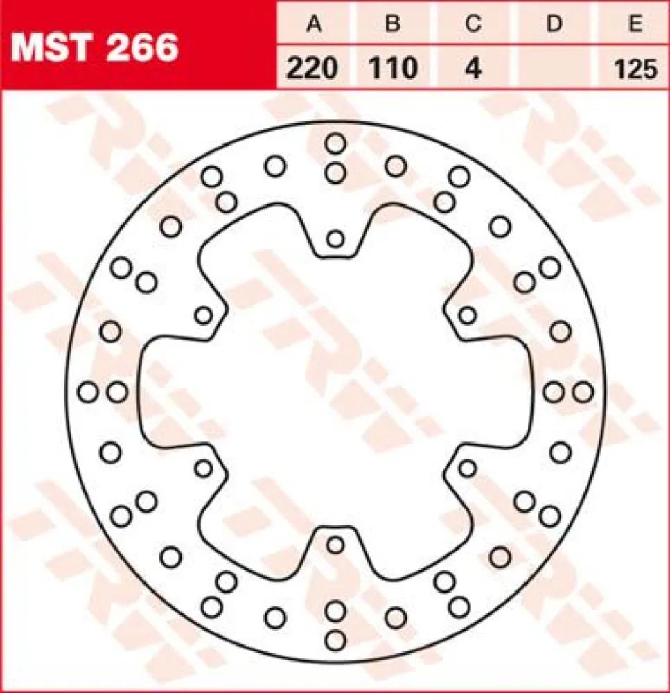 TRW - ROTOR TRW MST266 - 17110575