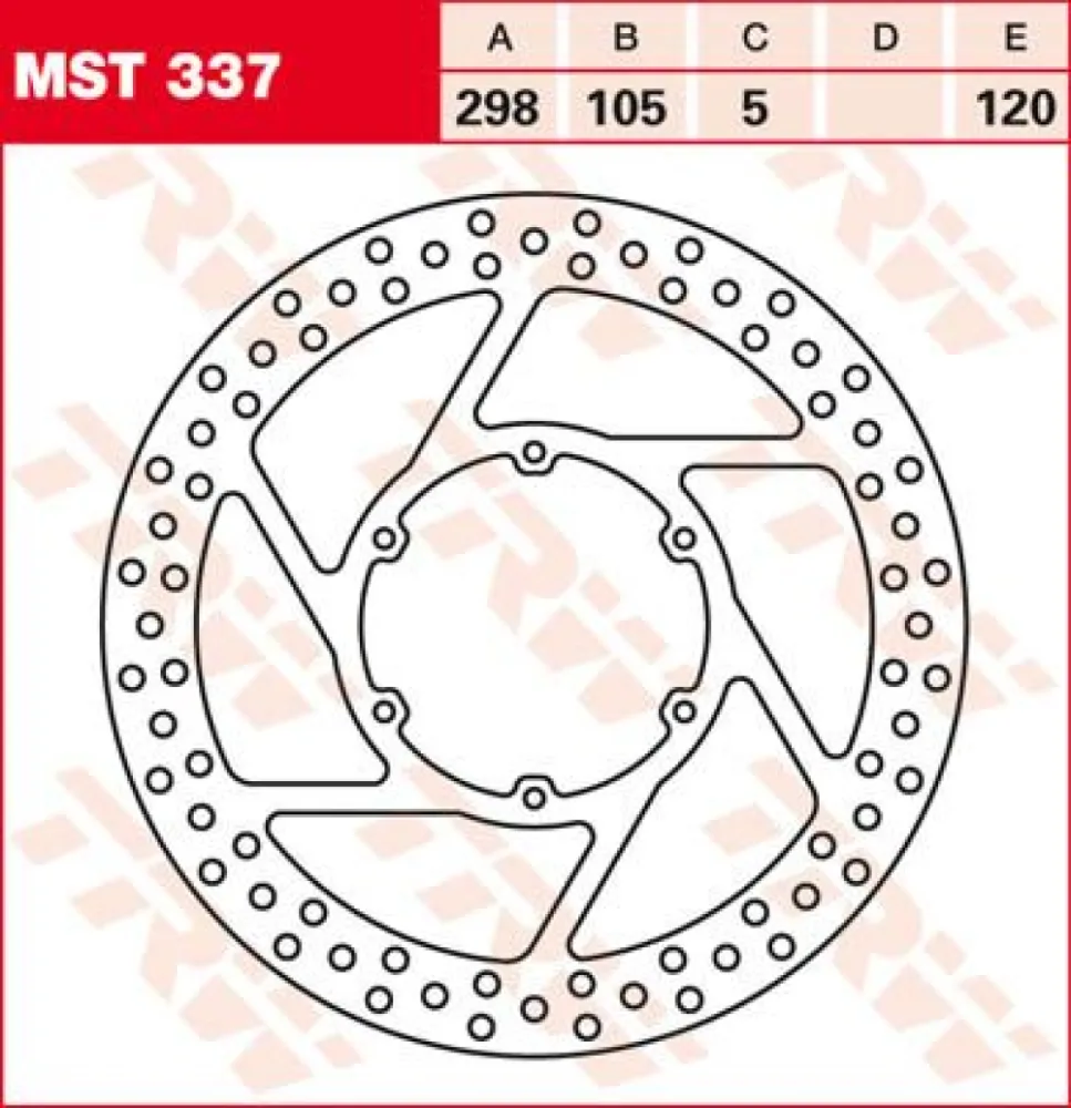 TRW - ROTOR TRW MST337 - 17110582