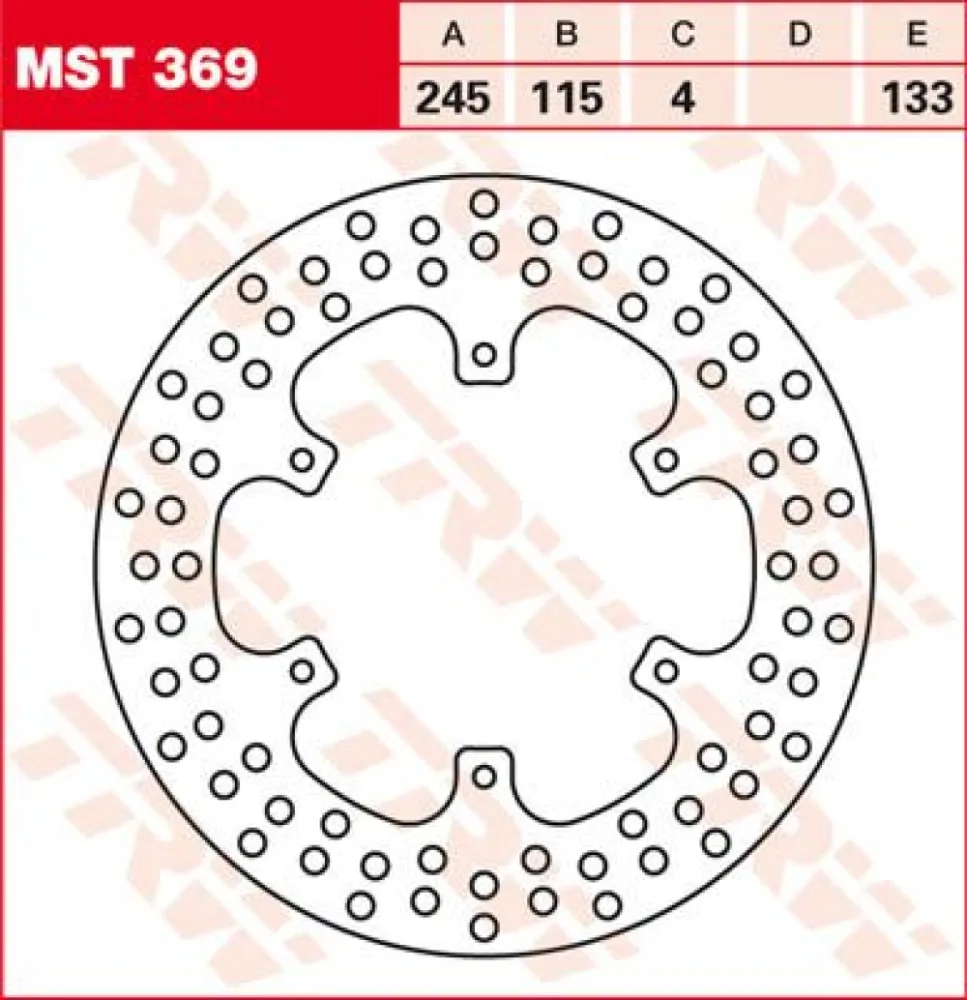TRW - ROTOR TRW MST369 - 17110592