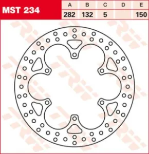TRW - ROTOR TRW MST234 - 17110729