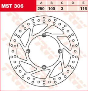 TRW - ROTOR TRW MST306 - 17110739