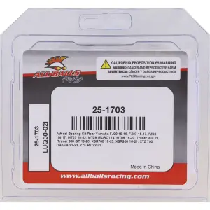 ALL BALLS - BEARING KIT WHEEL R YAM - 02151292