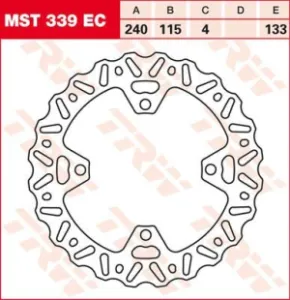 TRW - BRAKE ROTOR FIX WAVE L/R - 17111036