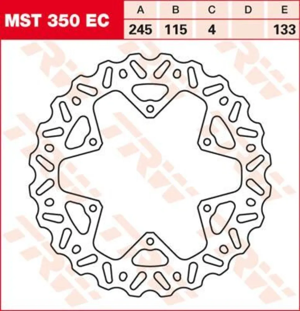 TRW - BRAKE ROTOR FIX WAVE L/R - 17111039