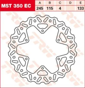 TRW - BRAKE ROTOR FIX WAVE L/R - 17111039