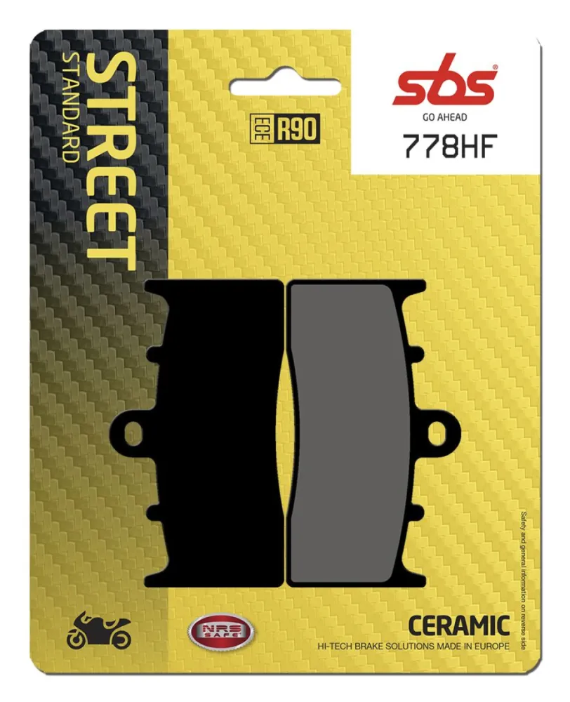 SBS - BRAKE PAD CAR/CER - 17200849
