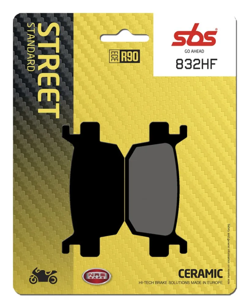 SBS - BRAKE PAD CAR/CER - 17200850