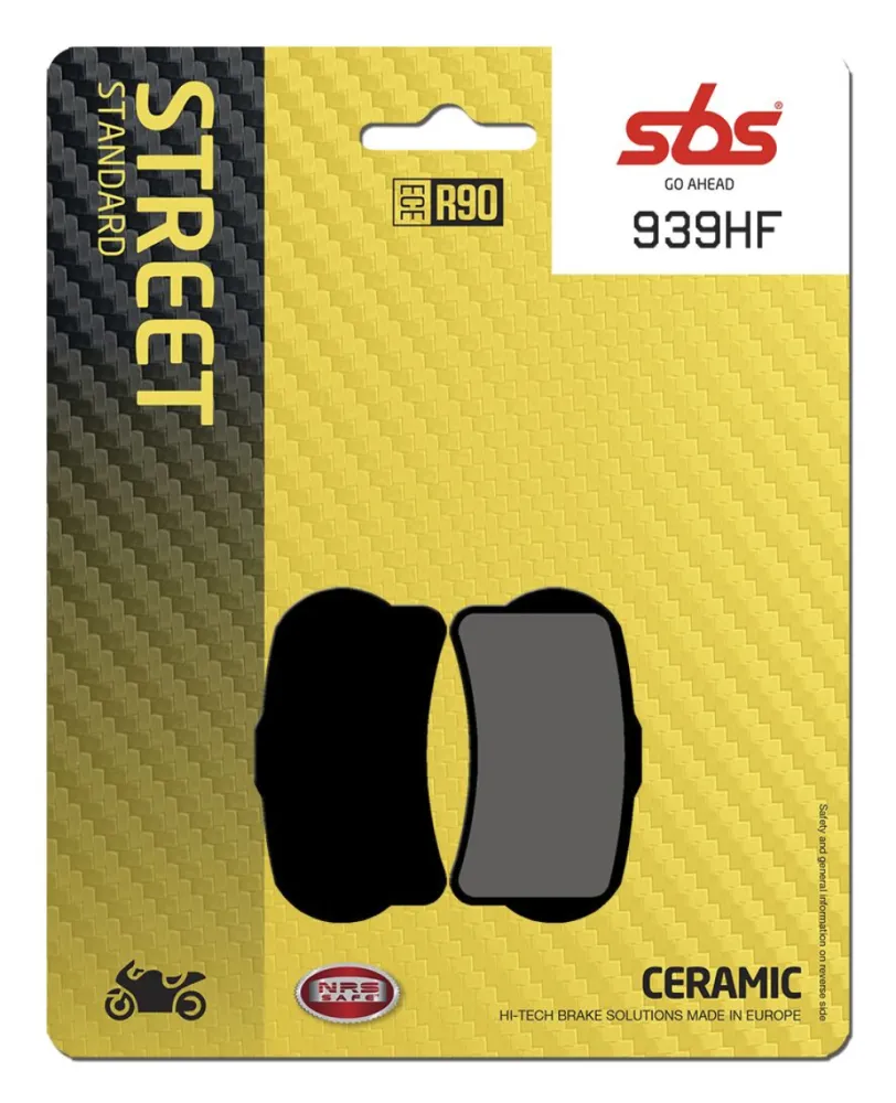 SBS - BRAKE PAD CAR/CER - 17200856