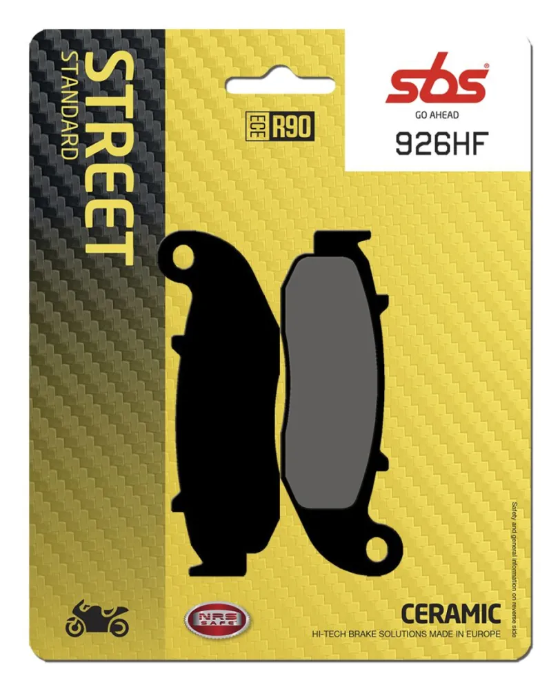 SBS - BRAKE PAD CAR/CER - 17200889
