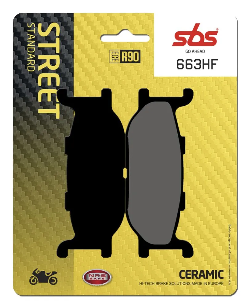 SBS - BRAKE PAD CAR/CER - 17200925