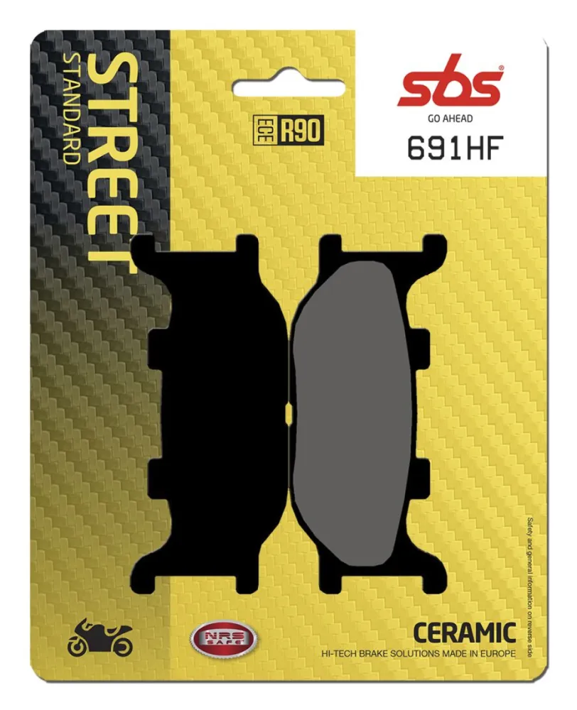 SBS - BRAKE PAD CAR/CER - 17200943