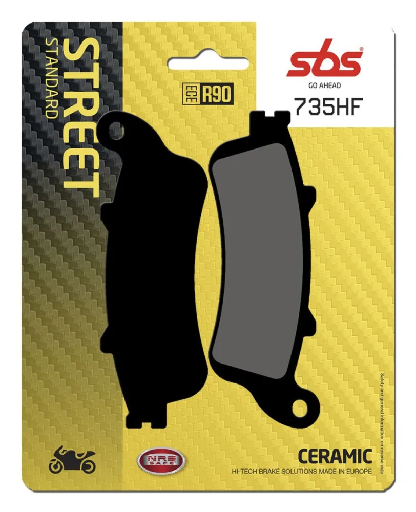 SBS - BRAKE PAD CAR/CER - 17200968