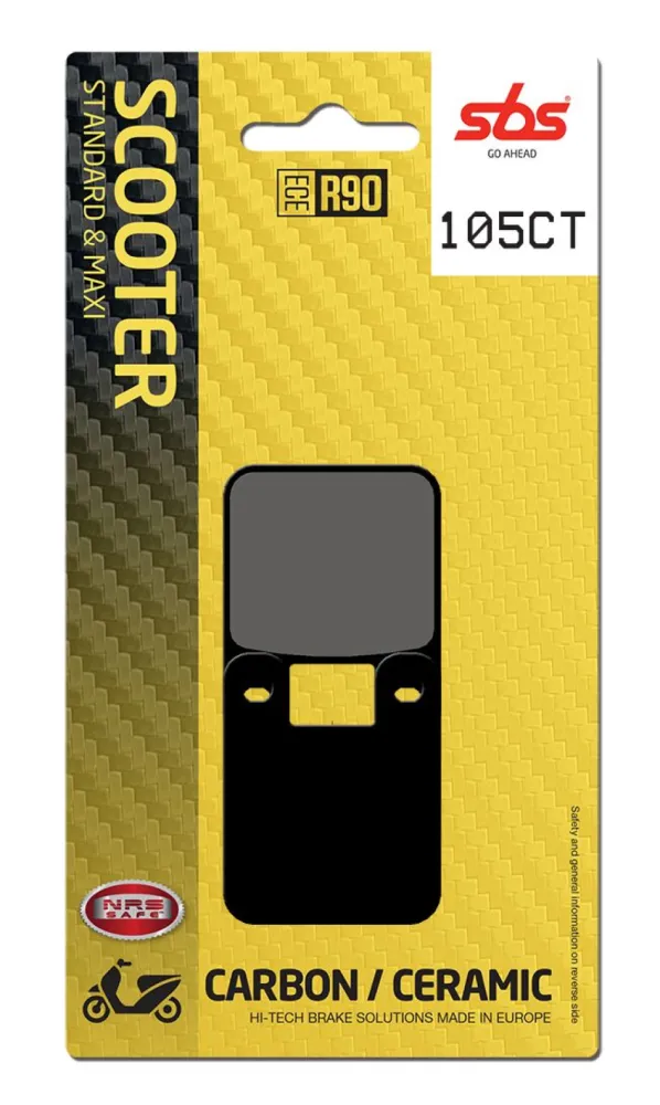 SBS - BRAKE PAD CAR/CER SCOOT - 17200976