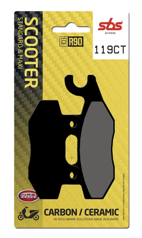 SBS - BRAKE PAD CAR/CER SCOOT - 17200979