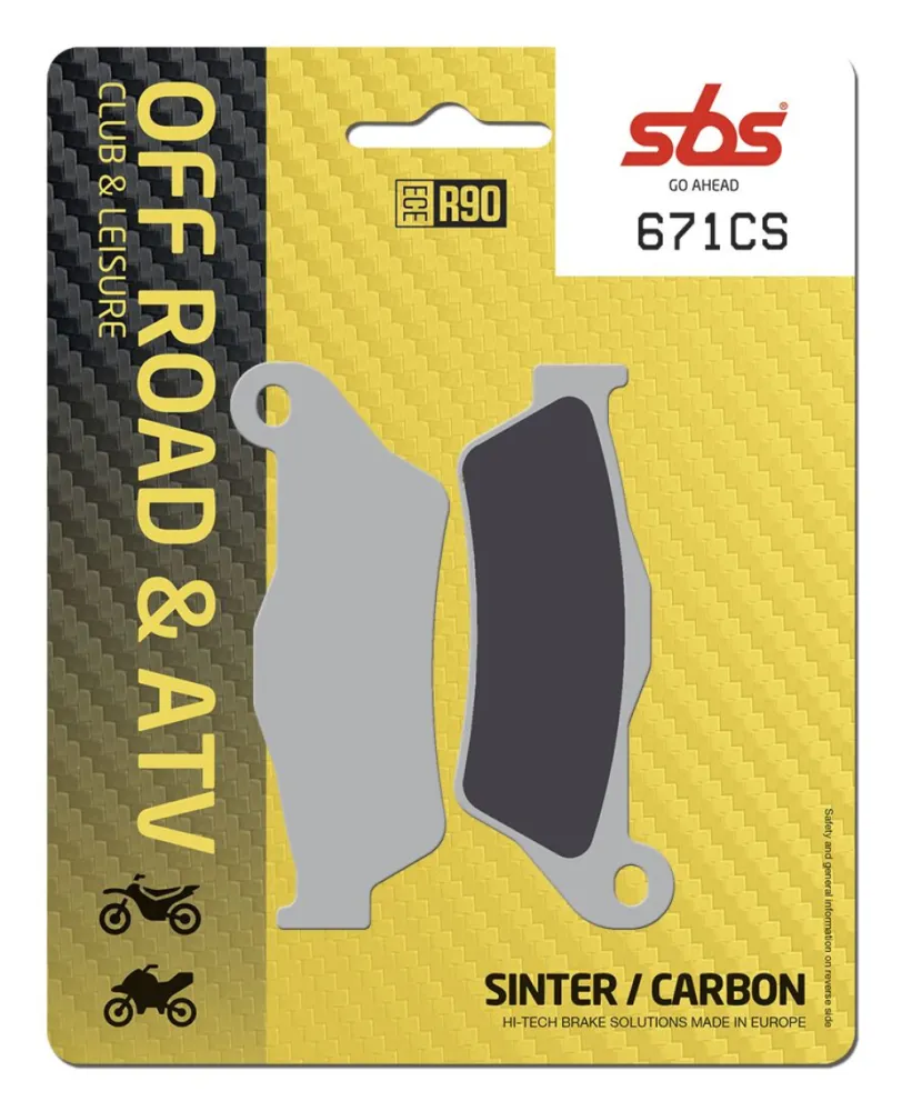 SBS - BRAKE PAD CAR/CER PER - 17201001