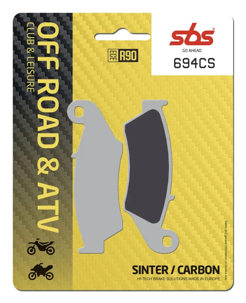 SBS - BRAKE PAD CAR/CER PER - 17201003