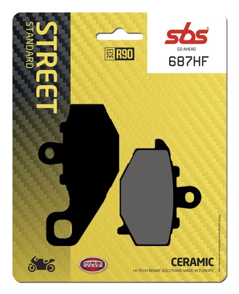 SBS - BRAKE PAD CAR/CER - 17201036