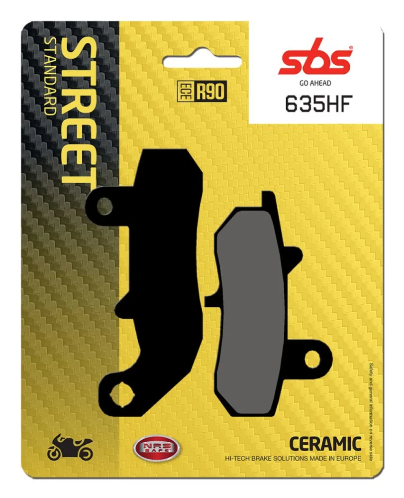 SBS - BRAKE PAD CAR/CER - 17201151