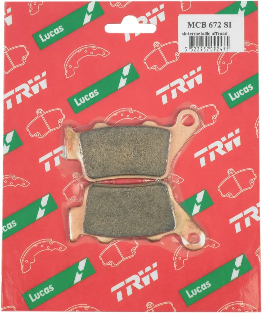 TRW - BRAKE PAD TRW MCB672SI - 17211101
