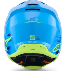 ALPINESTARS(MX) - HELMET SM3 FORCE CYAN XL - 01109211