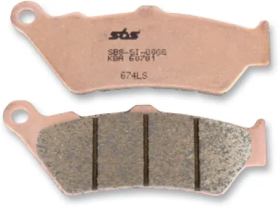 SBS - BRAKE PAD SINT REAR - 17211485