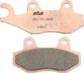 SBS - BRAKE PAD SINT/CAR OFF - 17211578