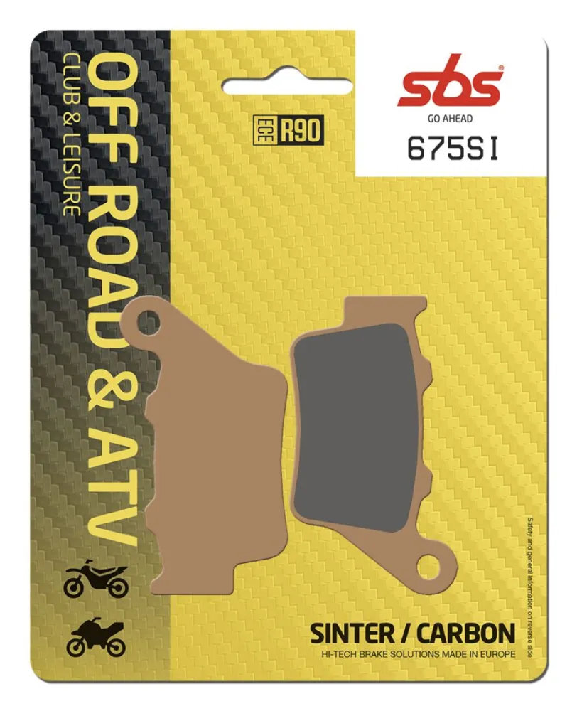 SBS - BRAKE PAD SINT/CAR OFF - 17211583