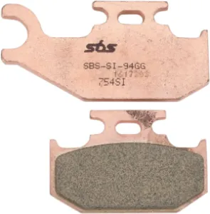 SBS - BRAKE PAD SINT/CAR OFF - 17211590
