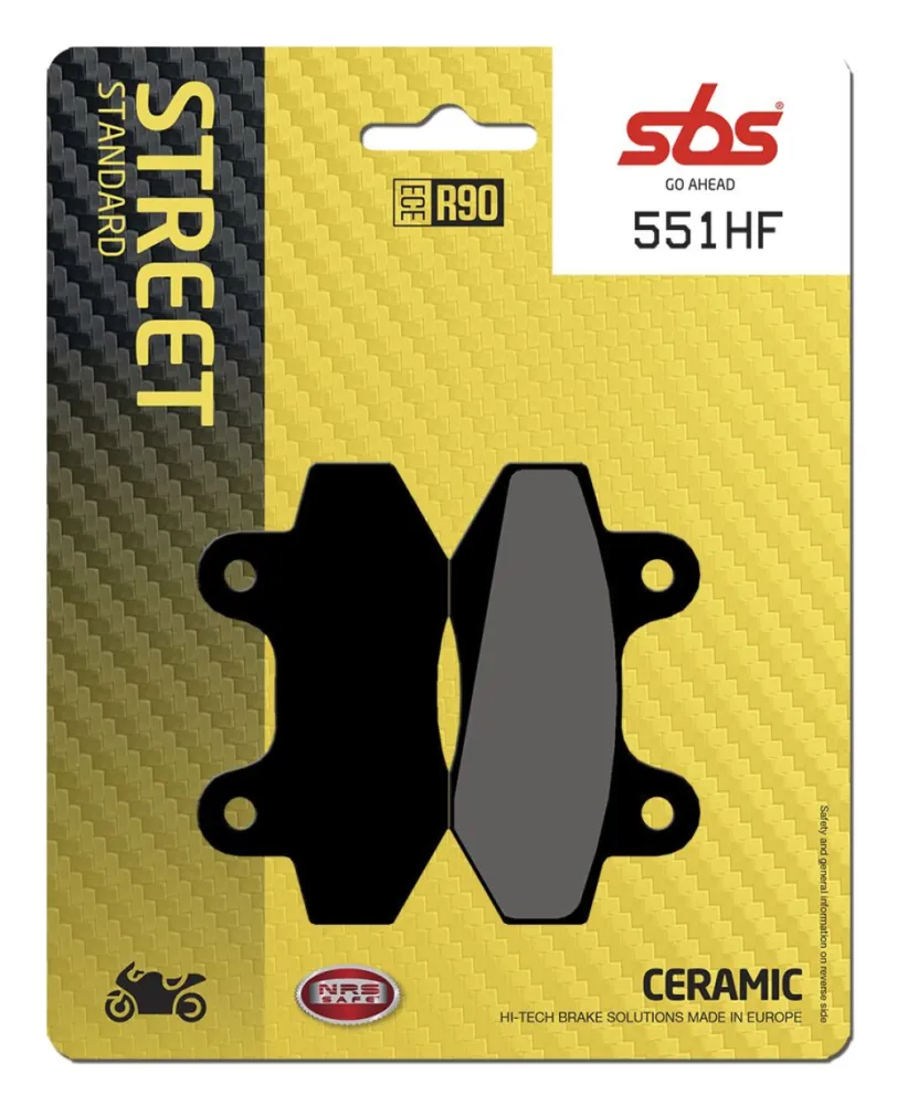 SBS - BRAKE PAD CAR/CER - 17211628