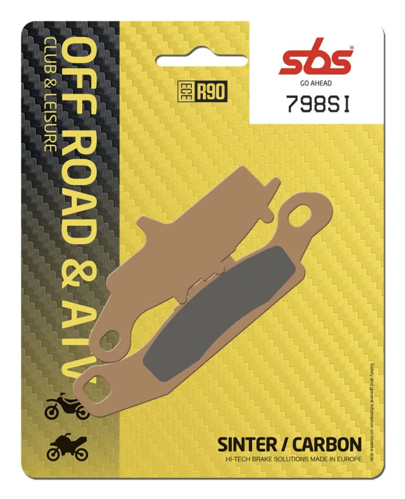 SBS - BRAKE PAD SINT/CAR OFF - 17211633