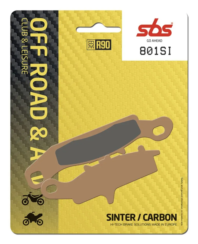 SBS - BRAKE PAD SINT/CAR OFF - 17211636