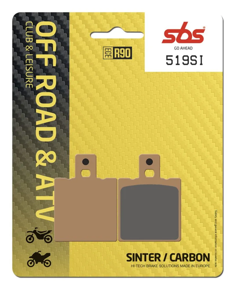 SBS - BRAKE PAD SINT/CAR OFF - 17211840