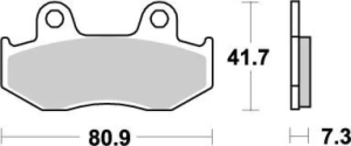 MOTO-MASTER - BRAKE PAD NITRO - 17211849