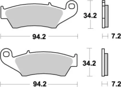 MOTO-MASTER - BRAKE PAD NITRO - 17211852