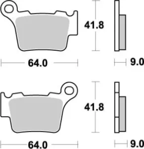 MOTO-MASTER - BRAKE PAD NITRO - 17211853