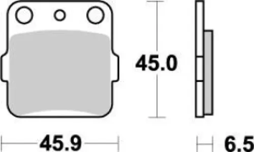 MOTO-MASTER - BRAKE PAD NITRO - 17211858