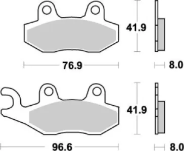 MOTO-MASTER - BRAKE PAD NITRO - 17211862
