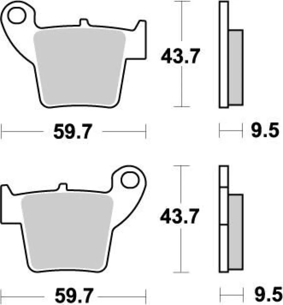 MOTO-MASTER - BRAKE PAD NITRO - 17211868