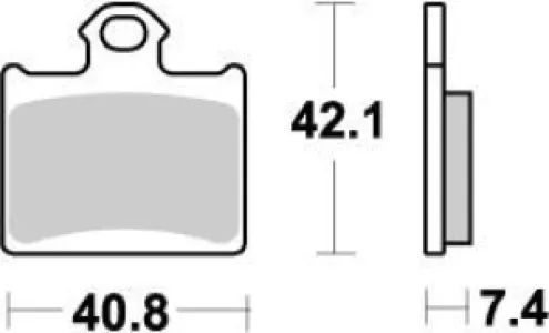 MOTO-MASTER - BRAKE PAD NITRO - 17211879