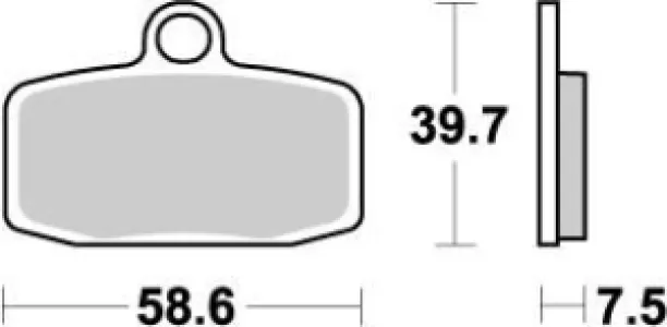 MOTO-MASTER - BRAKE PAD NITRO - 17211881