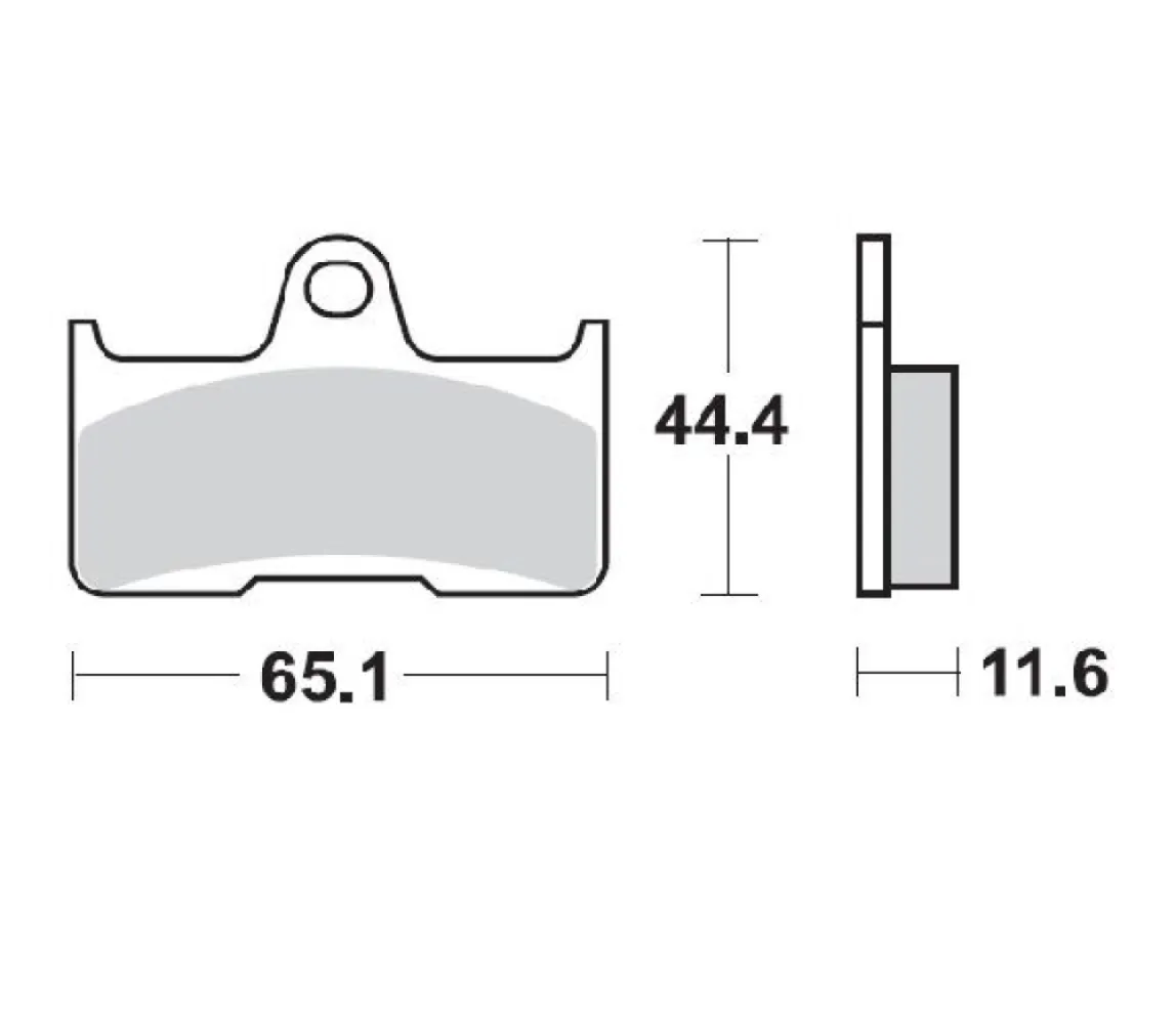 MOTO-MASTER - BRAKE PAD NITRO - 17212116