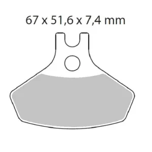 MOTO-MASTER - BRAKE PAD NITRO - 17212121