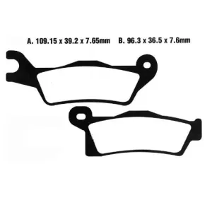 MOTO-MASTER - BRAKE PAD NITRO - 17212123