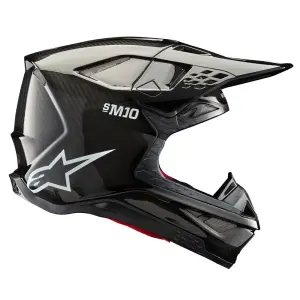 ALPINESTARS(MX) - HELMET SM10 SOLID CARB XS  - 01108337