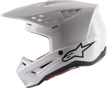 ALPINESTARS(MX) - HELMET SM5 SOLID WHT XL - 01108391