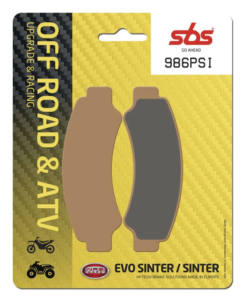 SBS - BRAKE PAD SINT ATV RACE - 17213286