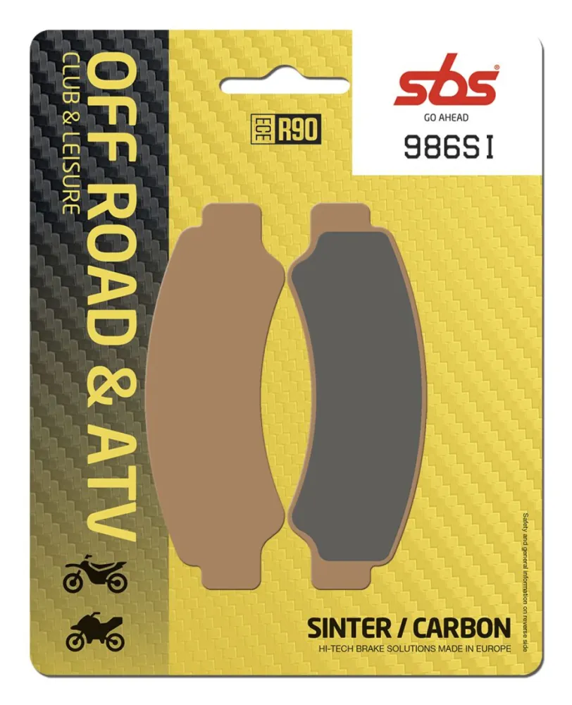 SBS - BRAKE PAD SINT/CAR OFF - 17213287
