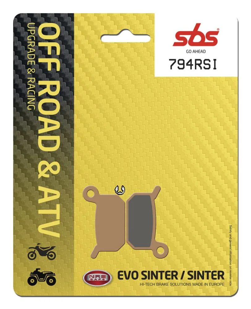SBS - BRAKE PAD SINT OFF RACE - 17213292